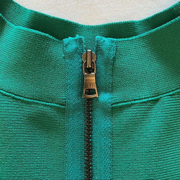 BCBGMaxAzria | Caspar Bodycon Dress - Green | Size XXS - Picture 7 of 16